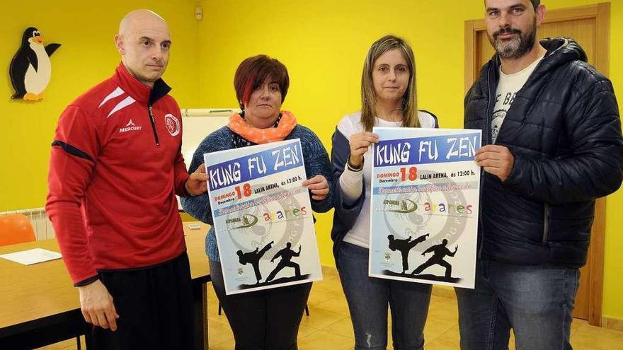 Beni Diéguez, Paula Fernández, Ángeles Baldonedo y Pablo Carrón presentaron ayer el evento. // Bernabé/J.L