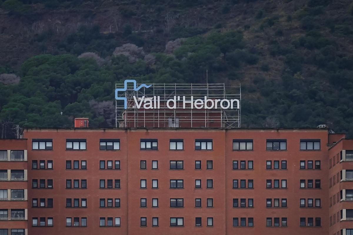Fachada del Hospital Vall dHebron de Barcelona.