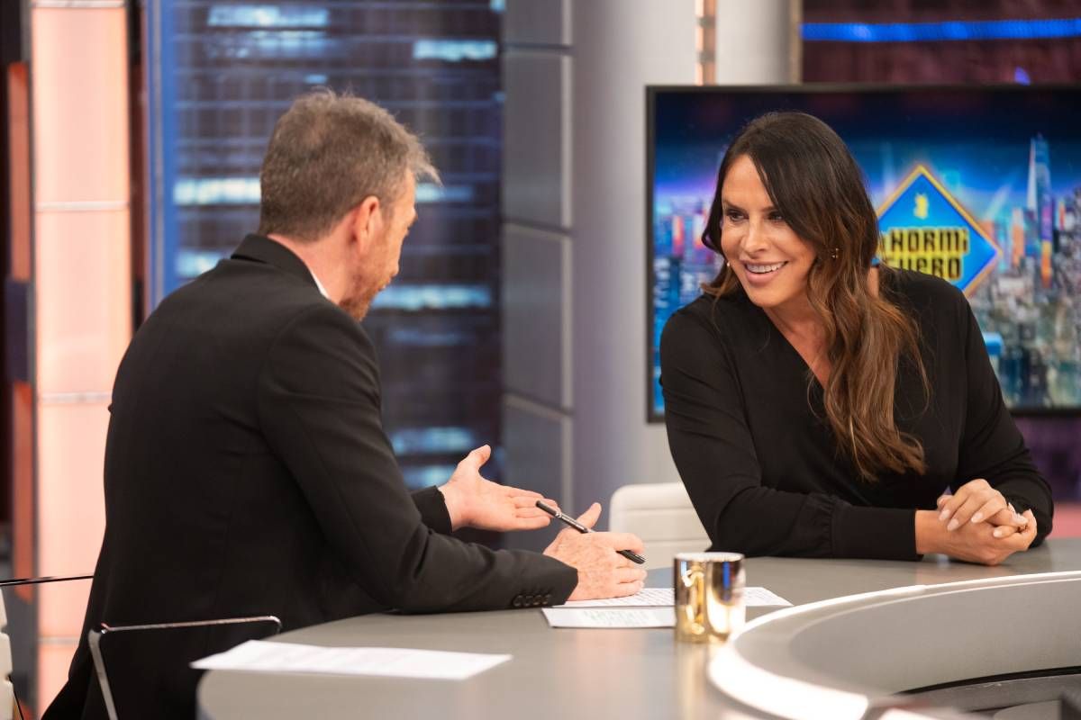 Pablo Motos no se mostró de acuerdo con las repsuestas de la actriz