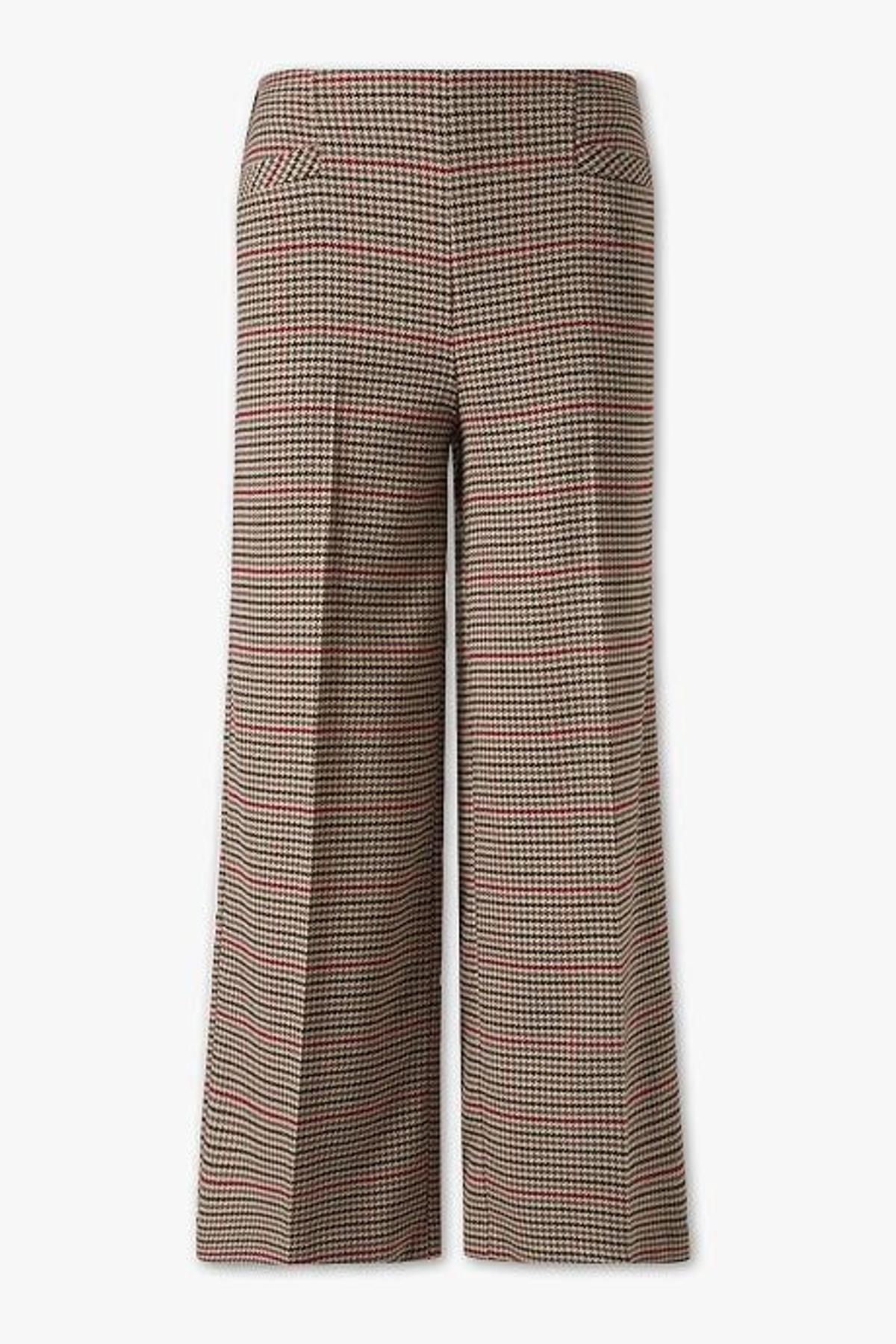 Pantalón 'Culotte' de cuadros (Precio: 24,90 euros)