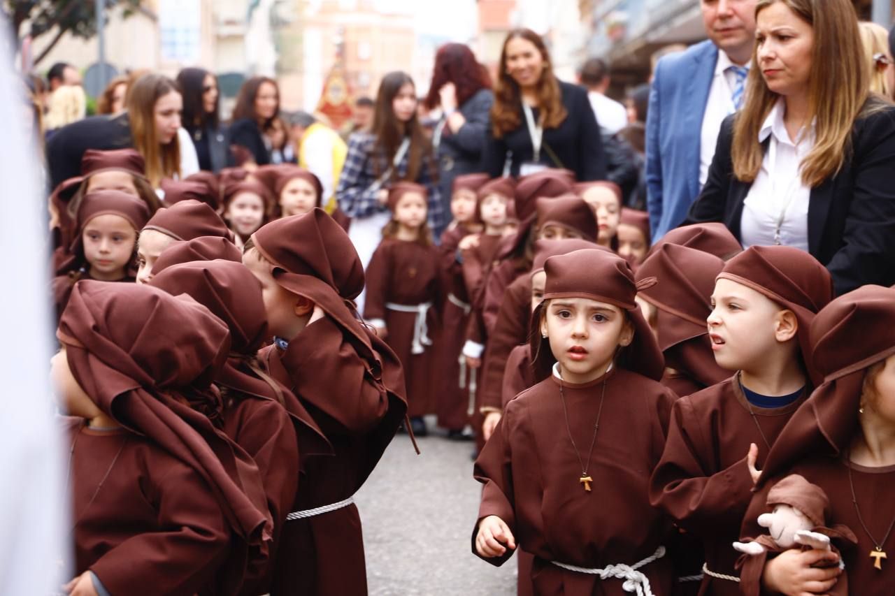 La procesión infantil de los Franciscanos 2025, en imágenes