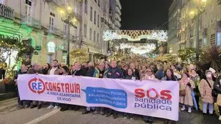 Miles de voces claman en Vigo por más sanidad pública y menos negocio privado
