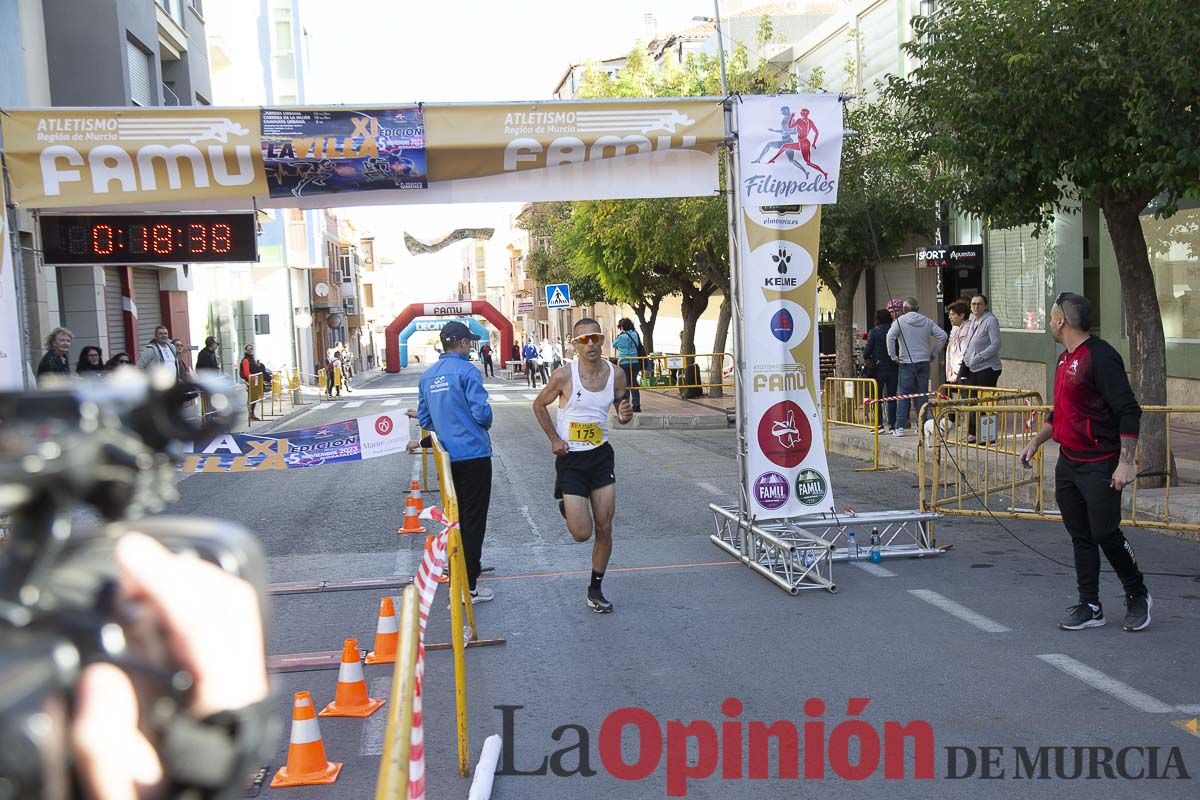 XI edición de la Carrera Urbana y Carrera de la Mujer La Villa de Moratalla, Gran Premio ‘Marín Giménez’