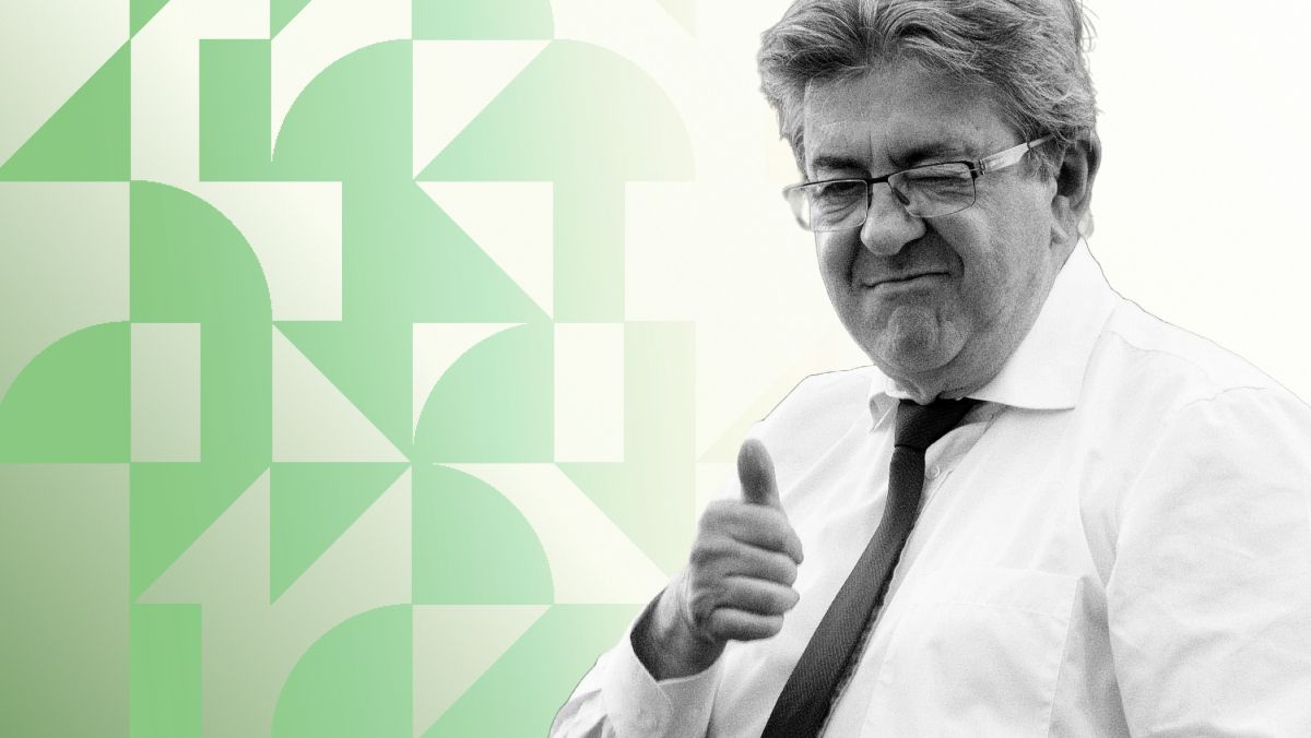 Mélenchon: Marianne y un señor de Murcia