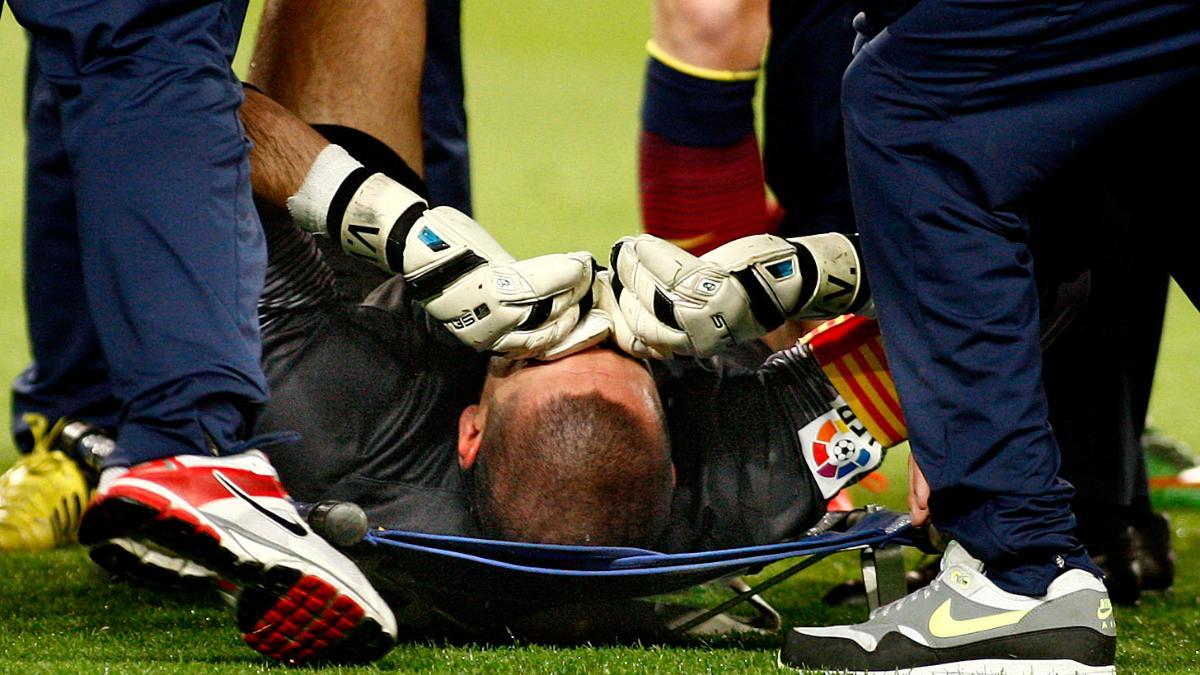 Victor Valdés sufrió en 2014 una lesión que cambió su carrera por completo
