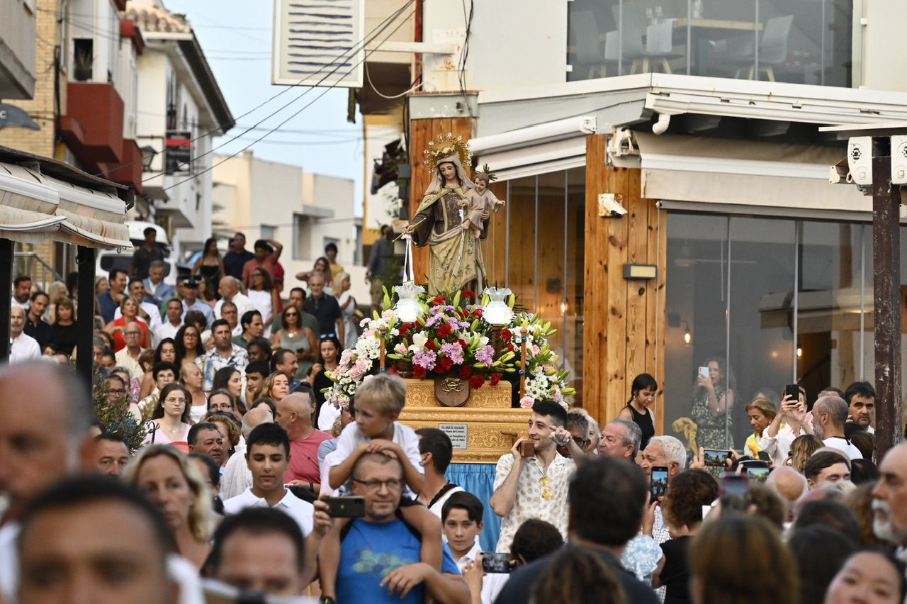 Todas las imágenes de la Virgen del Mar en sus homenajes en la Región