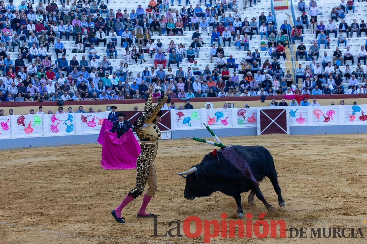 Corrida de 'Los claveles' en Cehegín (Manzanares, Antonio Puerta y Roca Rey)