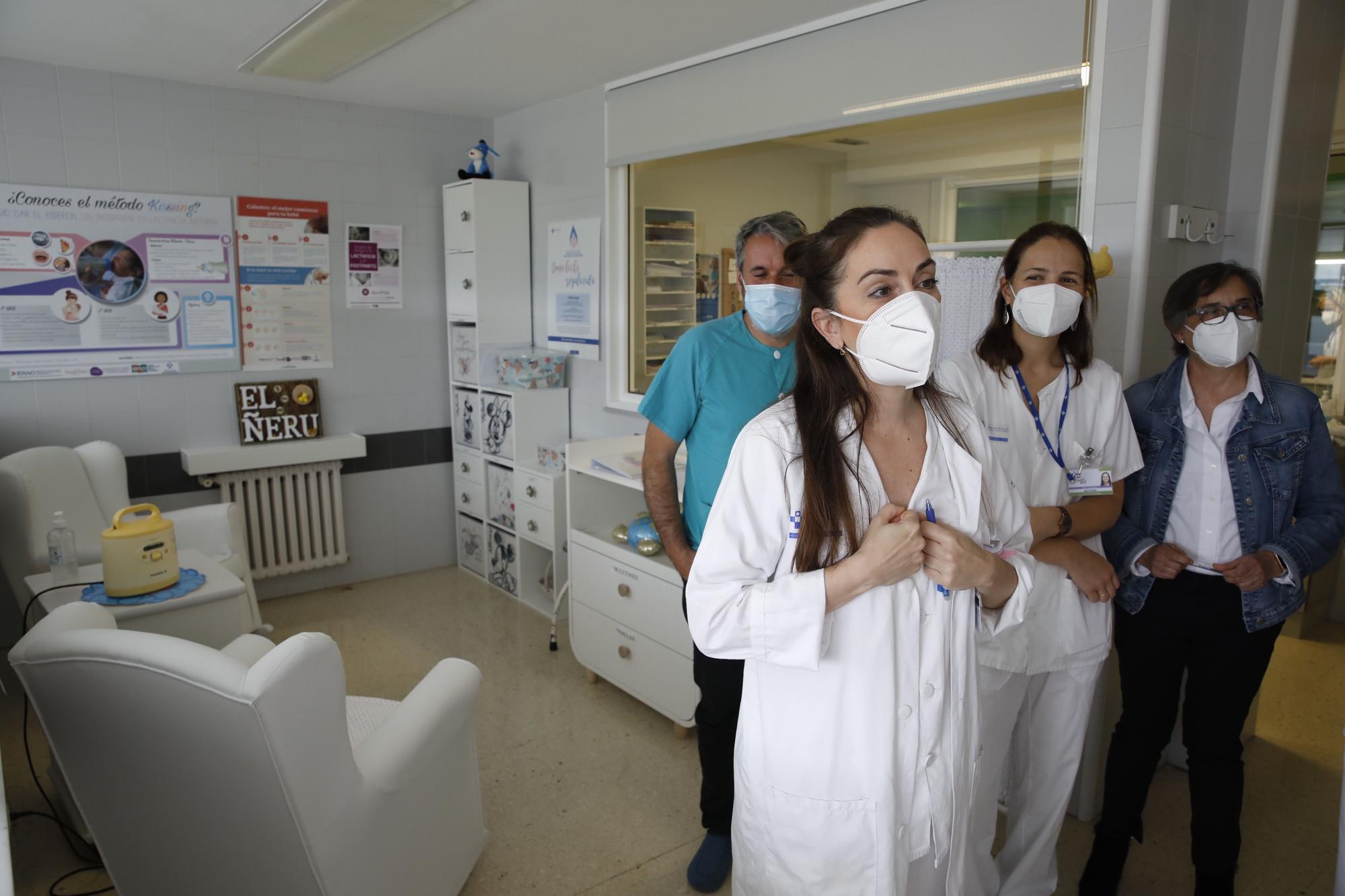 EN IMÁGENES: Así es la nueva sala de lactancia Hospital de Cabueñes