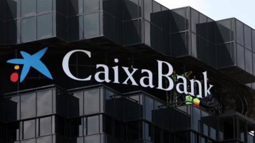 La seu de CaixaBank a Barcelona