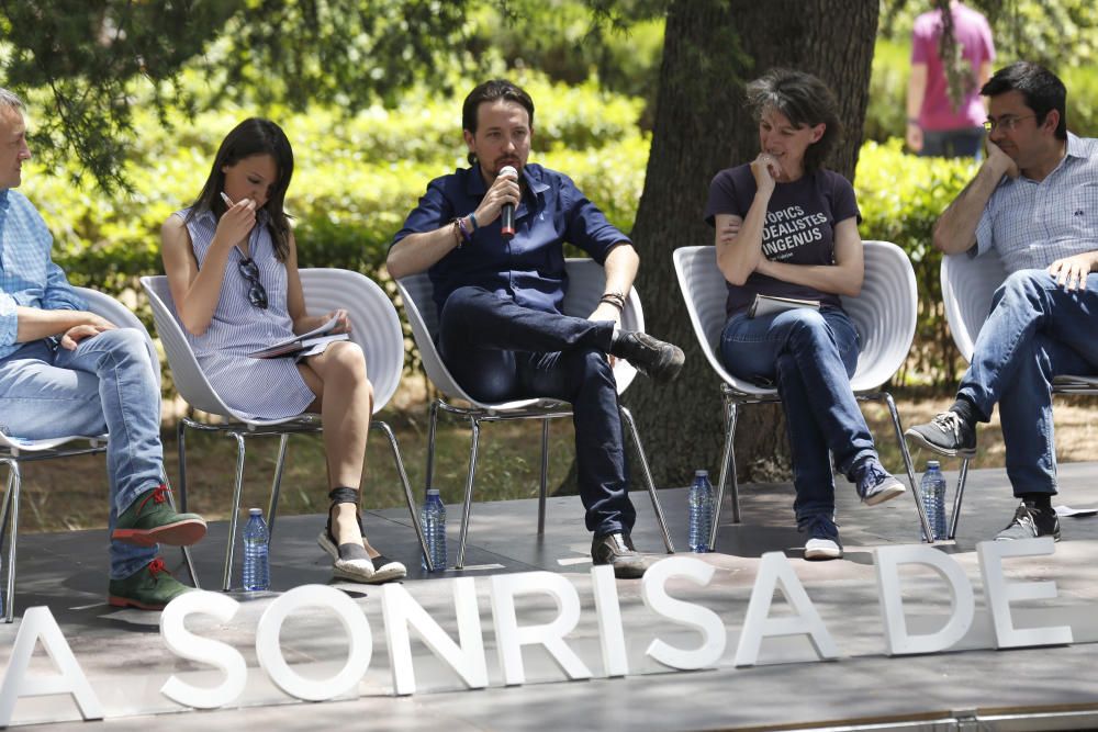 PABLO IGLESIAS EN ACTO CAMPAÑA