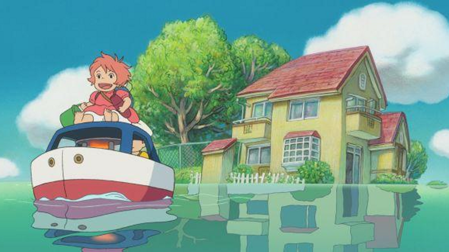 Ponyo en el acantilado