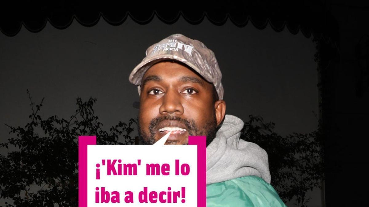 Kanye West sonriente