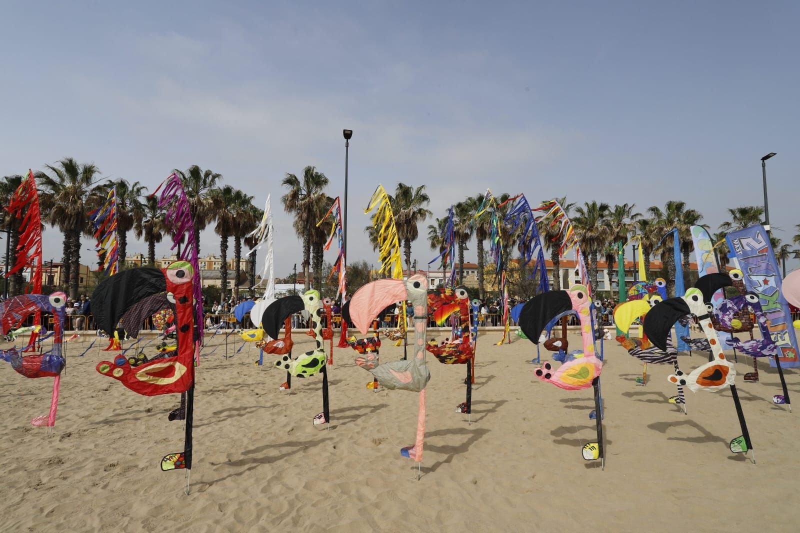 Festival de cometas en la playa del Cabanyal