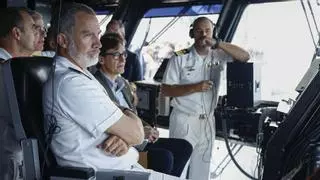 El rey Felipe VI visita Barcelona para seguir la Copa América con Salvador Illa