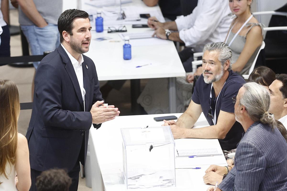 Enrique Riquelme: "Hoy ha ganado el Real Madrid y hoy ha ganado nuestra candidatura"