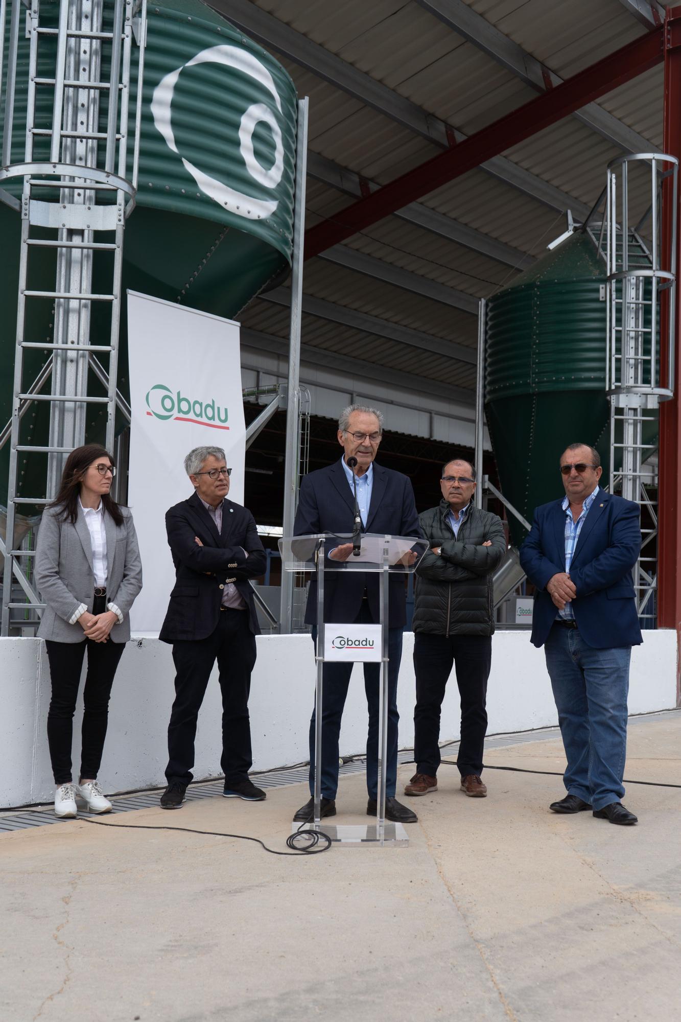 Inauguración de la nueva granja experimental de Cobadu en Cerecinos del Carrizal