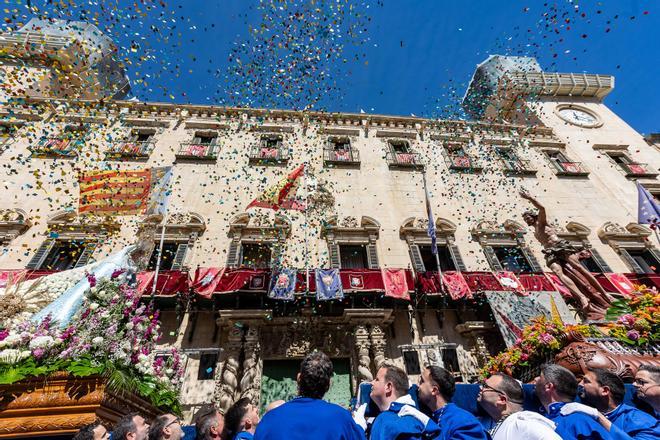Aleluyas como colofón de la Semana Santa Alicantina