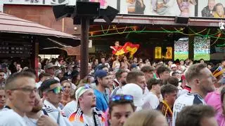 La Playa de Palma celebra como visitante el pase de España a las semifinales de la Eurocopa