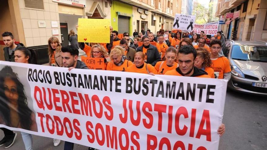 Manifestación en Castellón por Rocío, muerta por un conductor ebrio