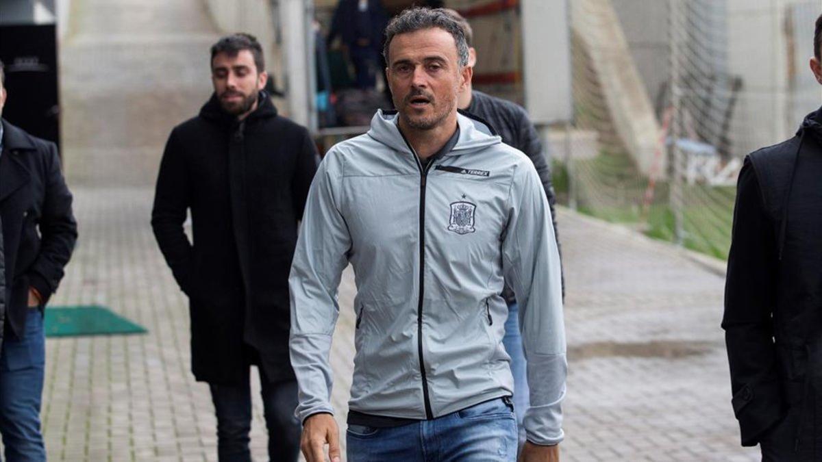 Luis Enrique, seleccionador de la Roja