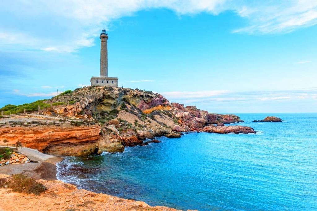 Enclave marítimo de las costas de Cabo de Palos, en Murcia.