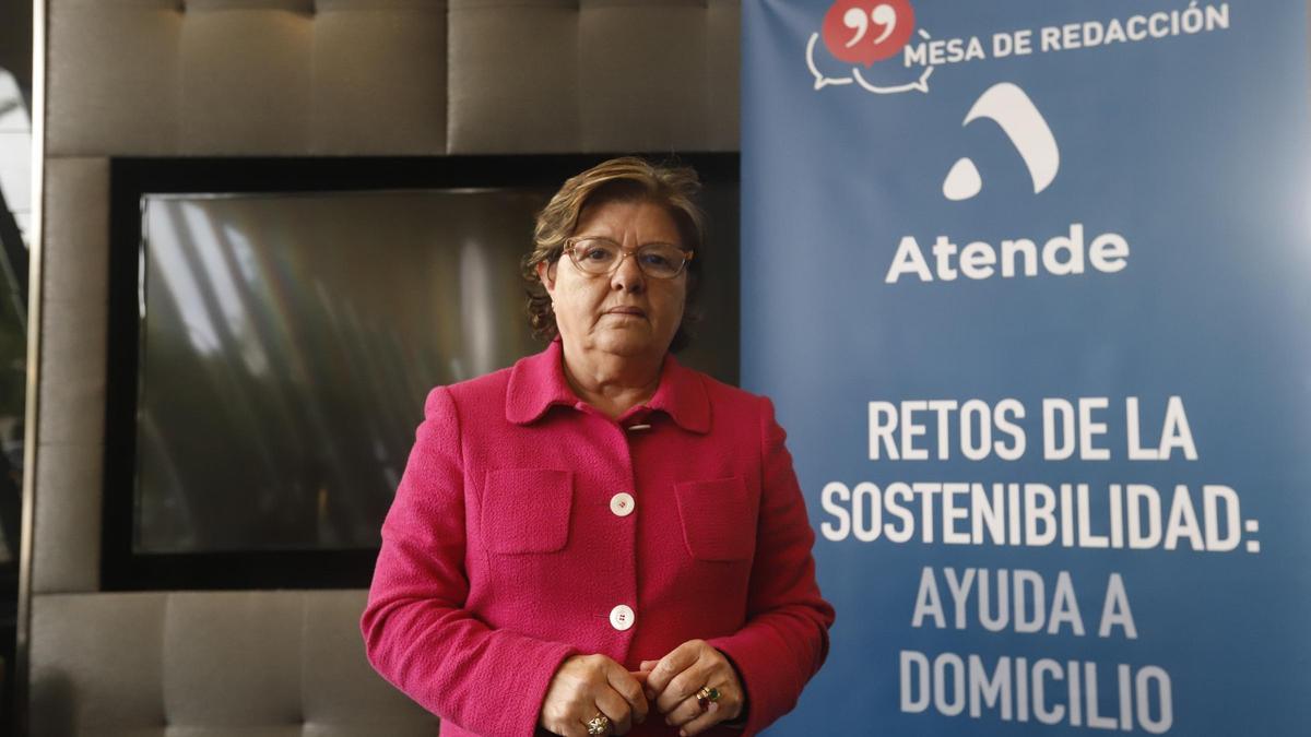 María Dolores Sánchez, delegada provincial de Inclusión Social de la Junta.