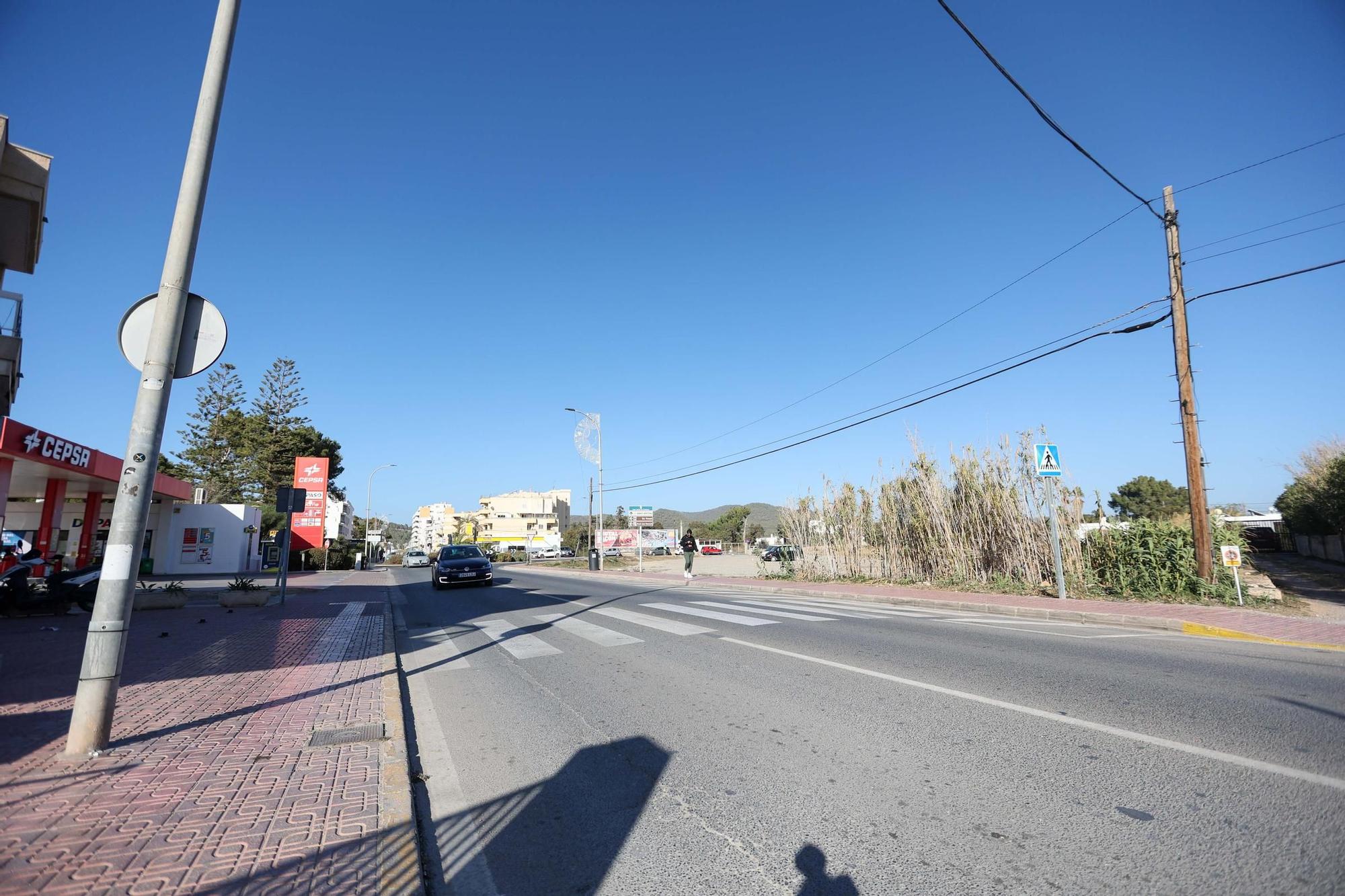 Solar donde se ubicará el nuevo 'parking' de Sant Antoni