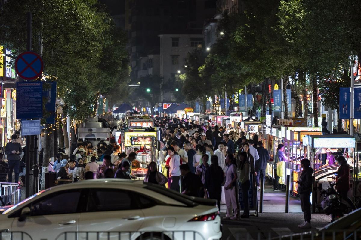 Mercado de Jiuxia en Shenzhen, China