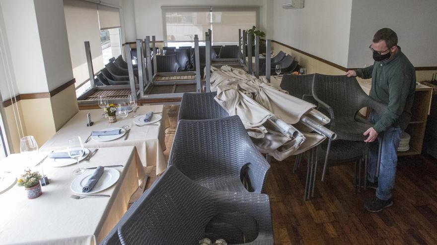 La hostelería vuelve el martes con las terrazas al 50% pero el interior de los locales seguirá cerrado por ahora