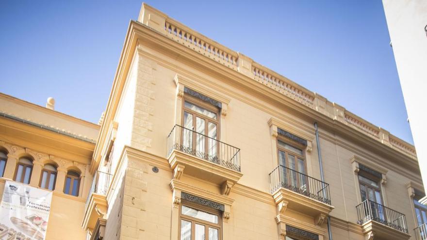 Edificio de la federación provincial de panaderos (Fegreppa), en el centro histórico.