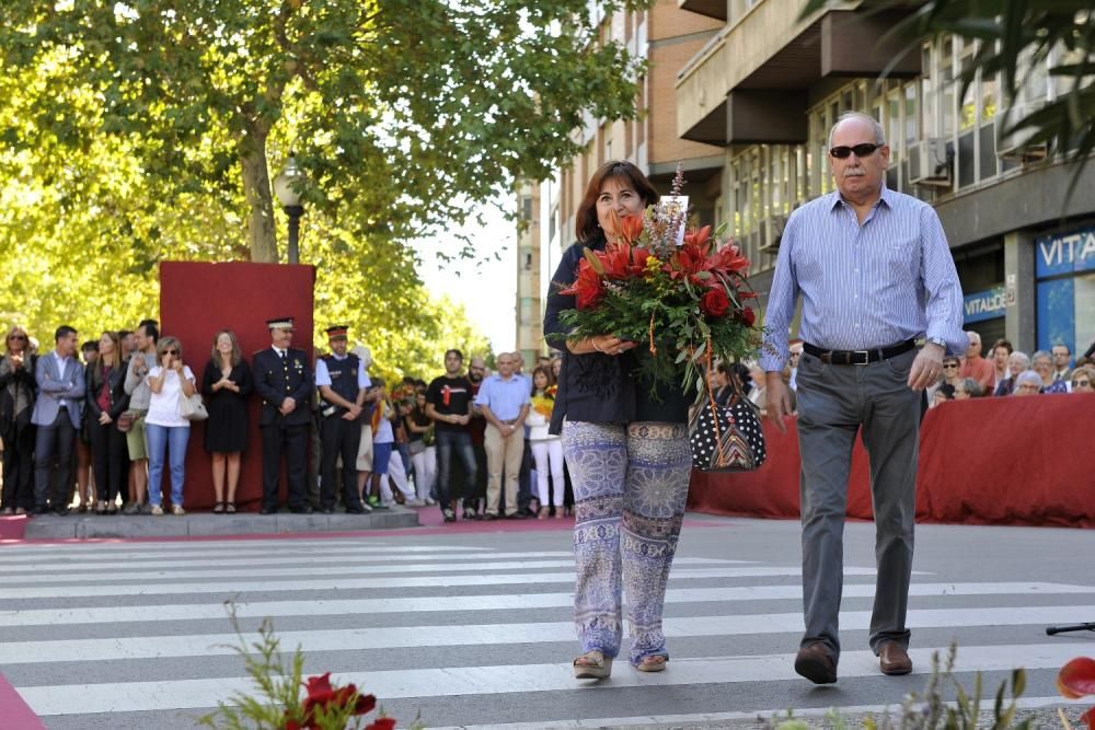 Ofrena de la Diada 2017 a Manresa