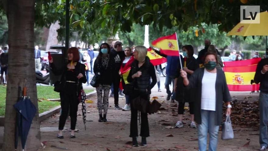Nuevas protestas con banderas en València