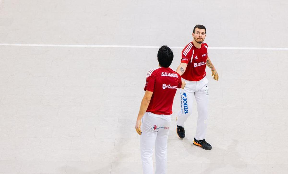 Alejandro i Hilari, semifinalsites Copa d'escala i corda Pro1.