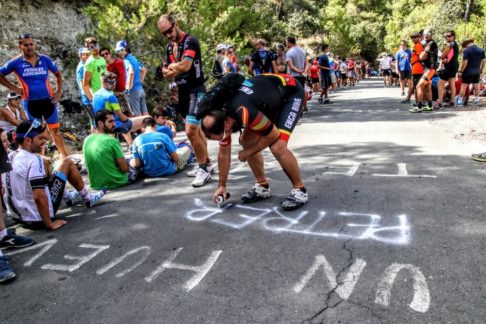 Xorret del Catí vibra con la llegada de La Vuelta