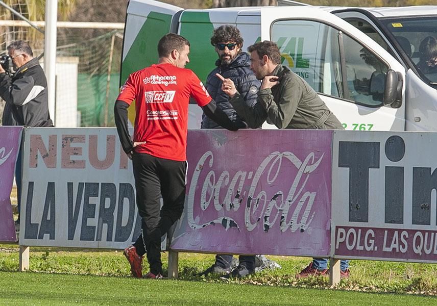 Primer entrenamiento de Luis Carrión.