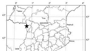 La zona epicentral ha sido al oeste de la Val d’Aran (Lleida), en Huesca.