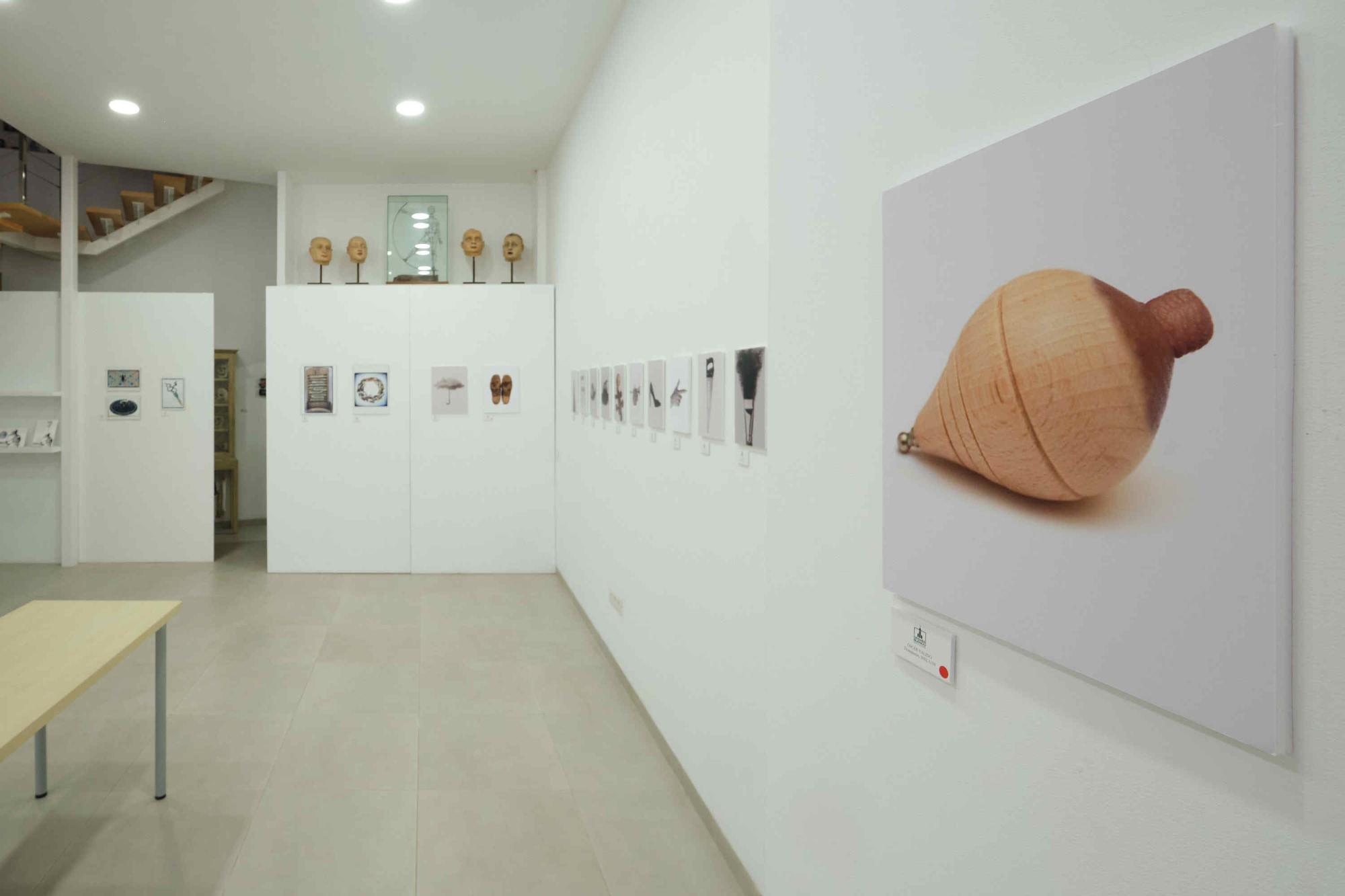 Fotografías de la exposición 'La mirada encontrada' de Valido y Hiernaux en Desván Blanco
