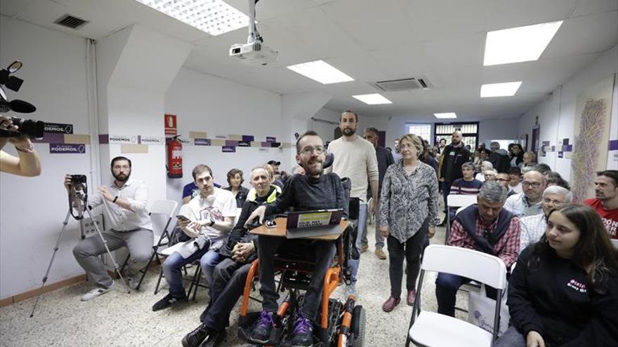 Echenique pide que se vote con «cabeza, garantías y esperanza»