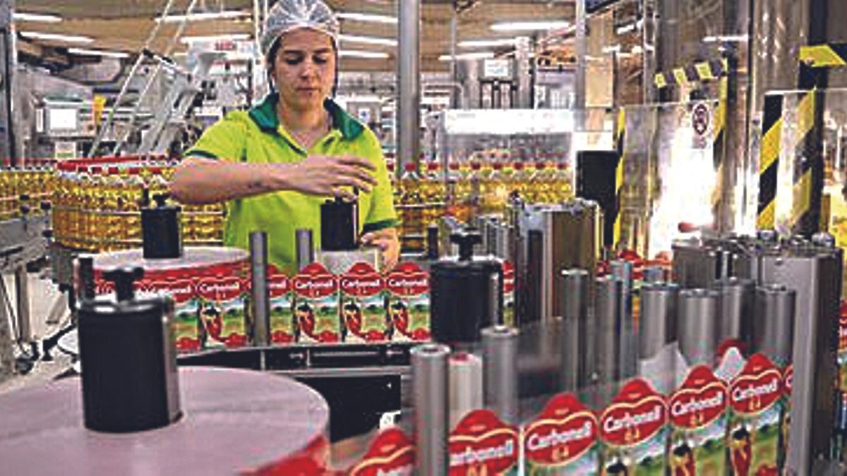 Zona de embajaso de Deoleo.