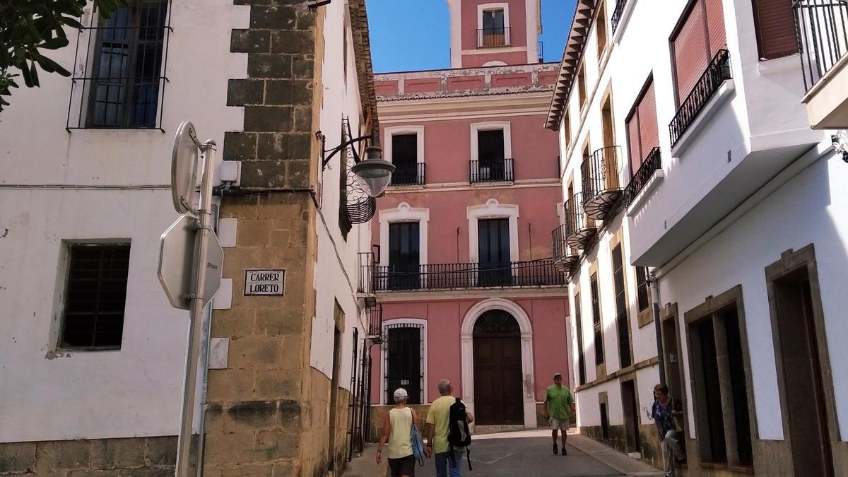 El centro histórico de Xàbia