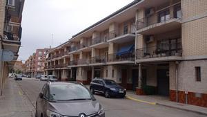 El carrer Sant Llàtzer de Manresa