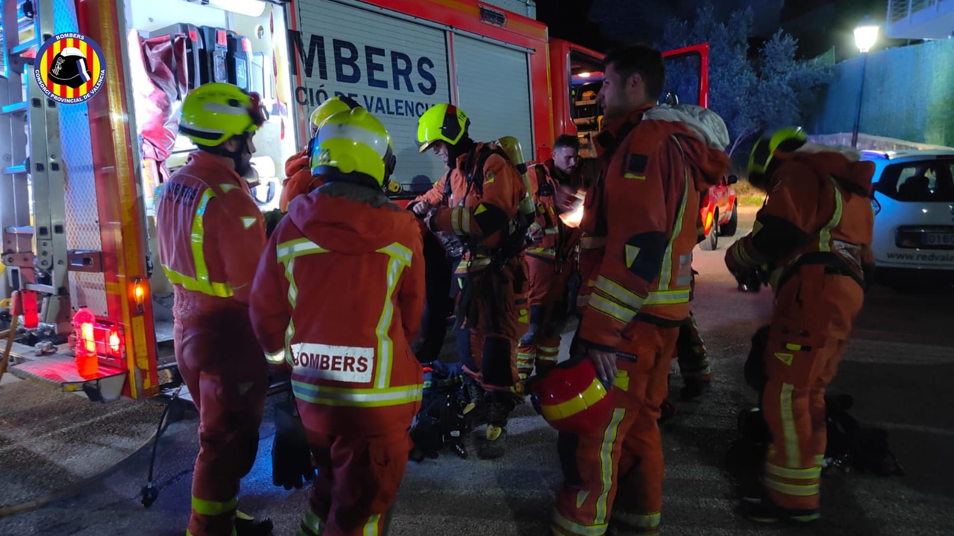 Incendio en una residencia de Ador