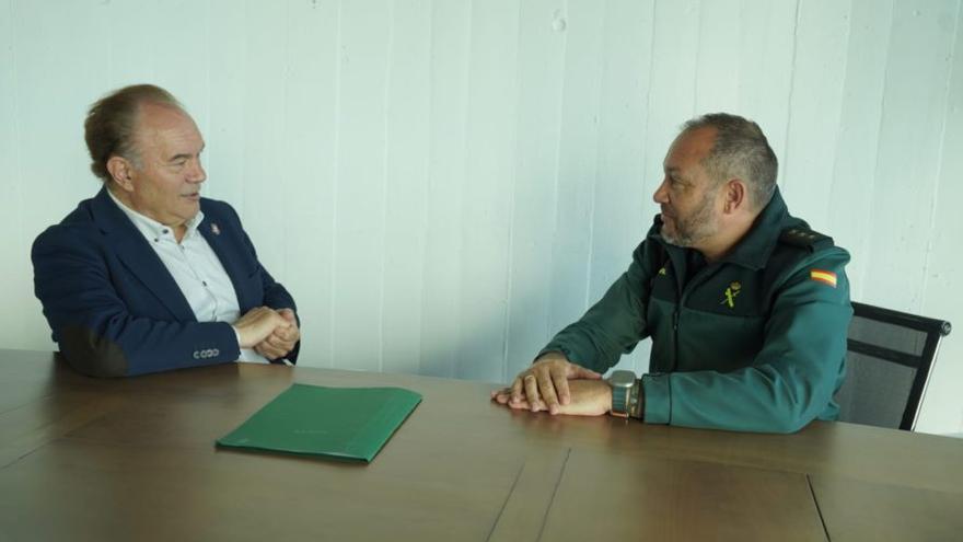 Crespo ultima con Touceda los actos del 182º aniversario