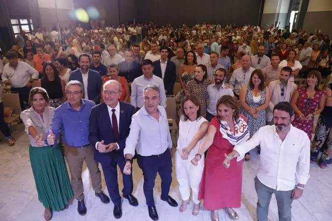 El PP de Málaga se conjura para que sus votantes del 19J reincidan en las elecciones municipales
