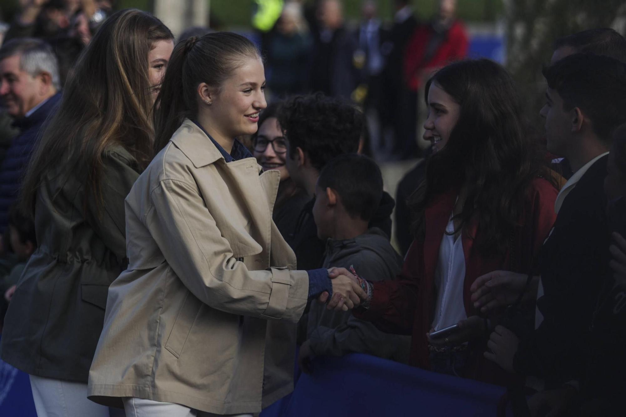 La Familia Real visita Arroes, Peón y Candanal, "Pueblo Ejemplar" 2023