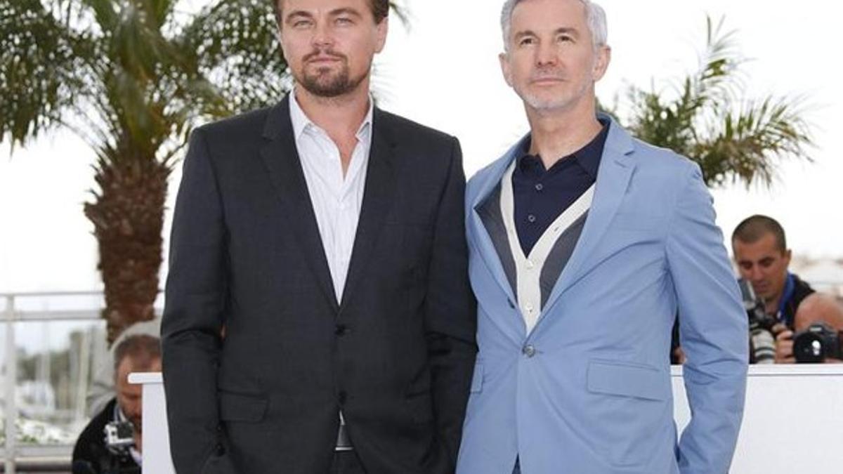 DiCaprio y Luhrmann, en la apertura del festival de cine de Cannes.