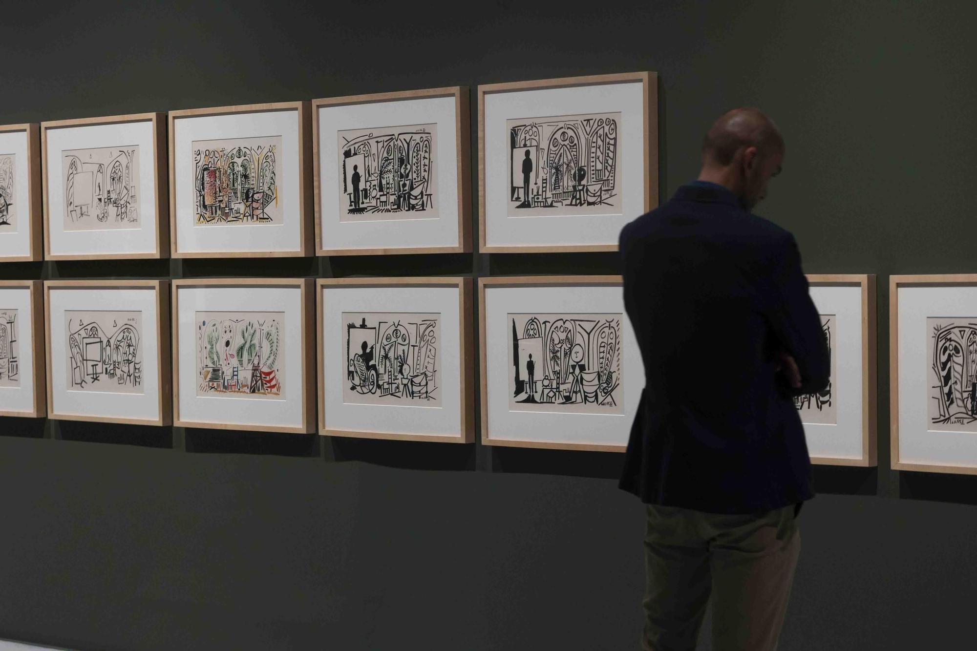 Picasso y la modelo