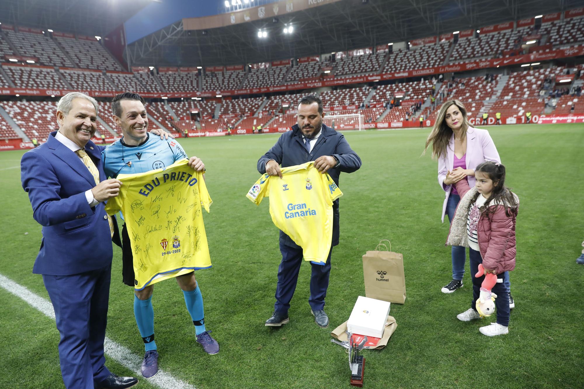 El partido del Sporting ante Las Palmas, en imágenes