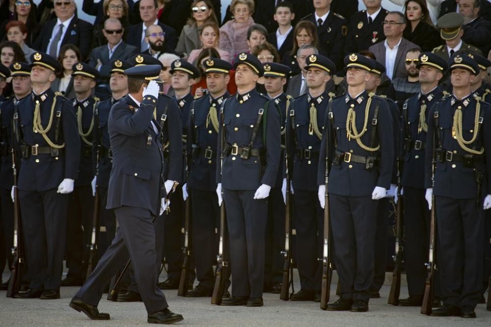 Acto de jura de bandera en la Academia General del Aire