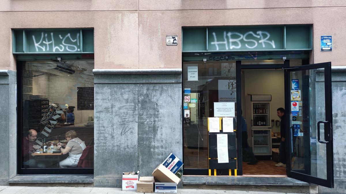 Fachada del restaurante Transatlàntic.